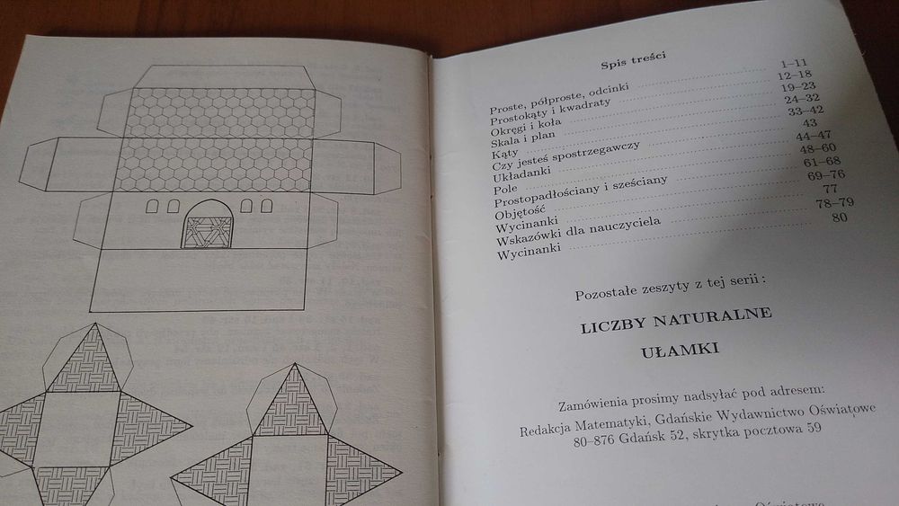 Matematyka z plusem 4 figury geometryczne zeszyt ćwiczeń Zarzycki GWO