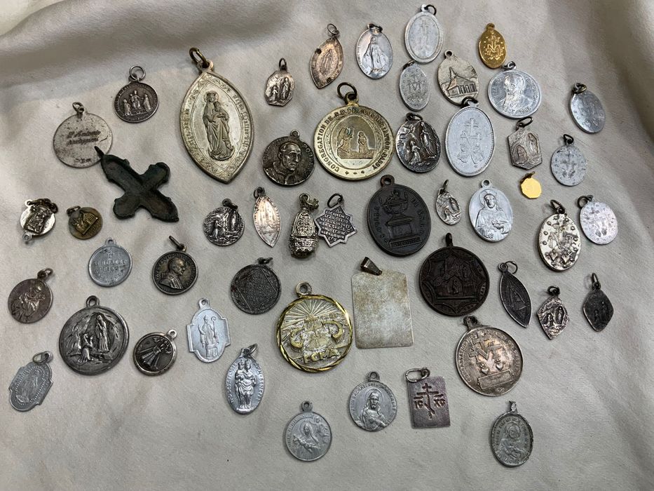 Четки Чотки Розарій Німеччина 1939 Італія Святий Михайло срібло