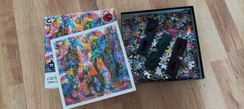 Цікаві пазли з окулярами