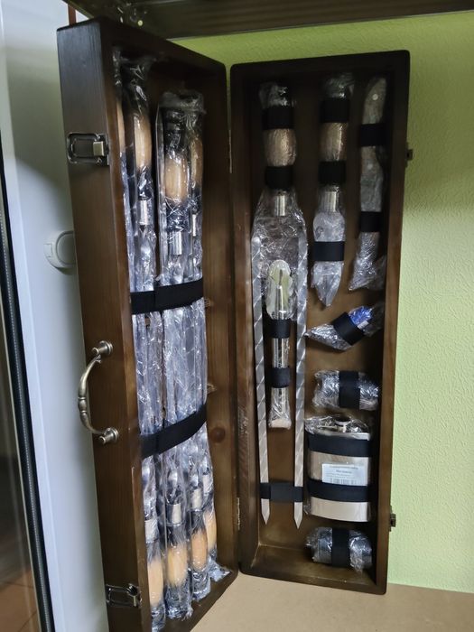 Мангальні подарункові набори барбекю шапмура