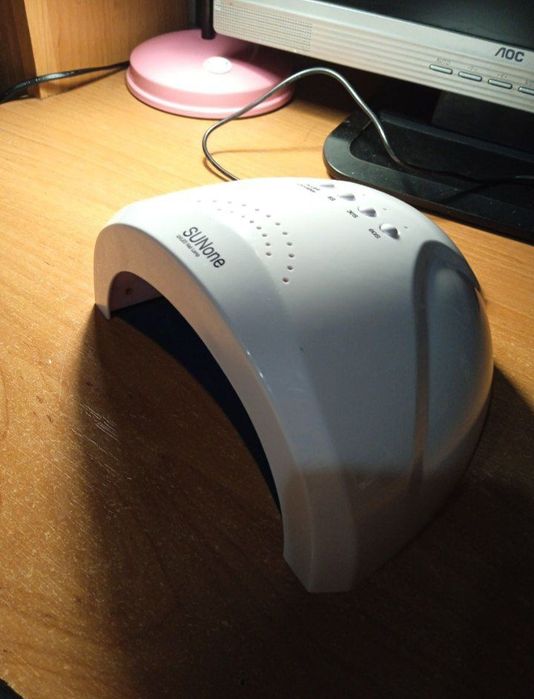 Лампа для манікюру (лаки і топ в подарунок)