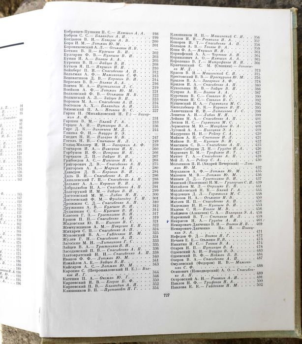 Биобиблиографический словарь "Русские писатели". 1971.