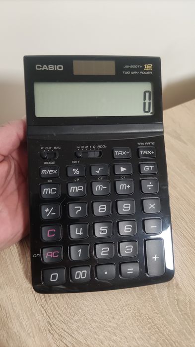 Kalkulator casio jw -200tv