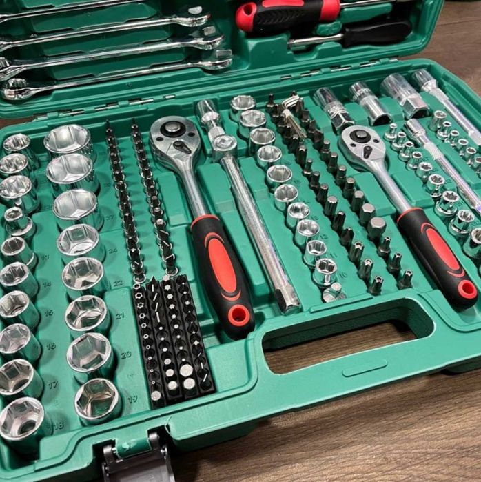 Набір ручних інструментів на 216 предметів для ремонту