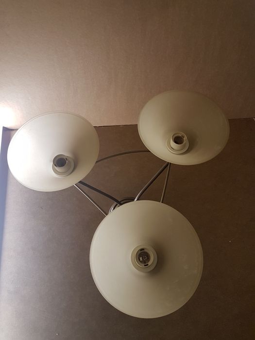 Zestaw 3 lamp - sufitowa, stojąca 150cm, mała nocna