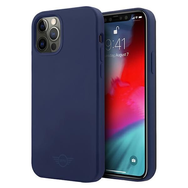 Mini MIHCP12LSLTNA iPhone 12 Pro Max6,7 granatowy/navy hard case Silicone Tone On Tone