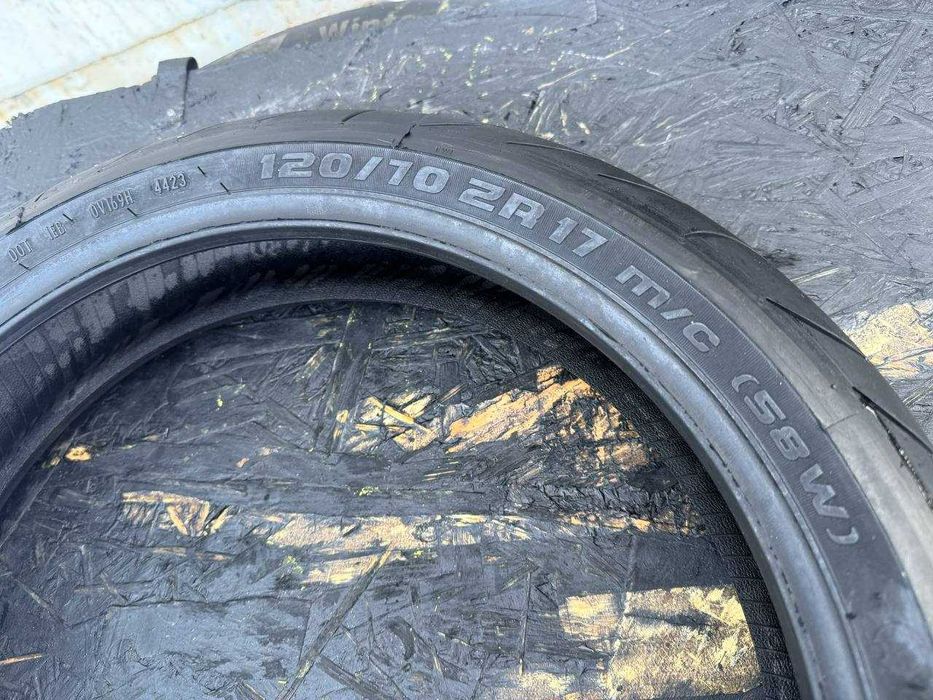 Мото шини б/в 120/70 R17 Metzeler Sportec M9 RR (2525М)