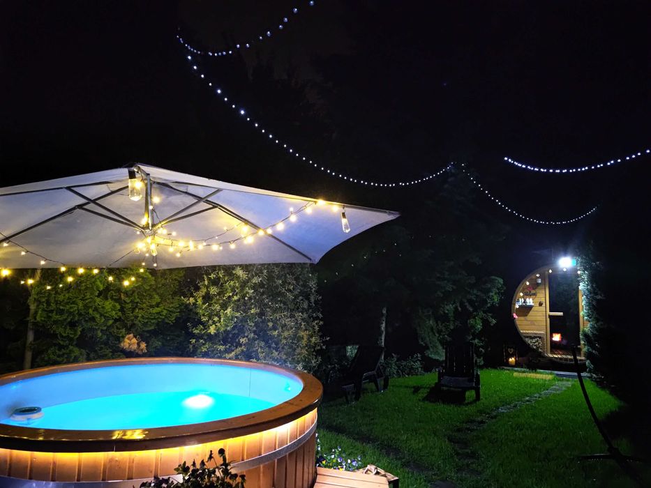Do wynajęcia całoroczny DOMEK SPA Sauna ,Jacuzzi ,Balia ,RELAX Nocleg