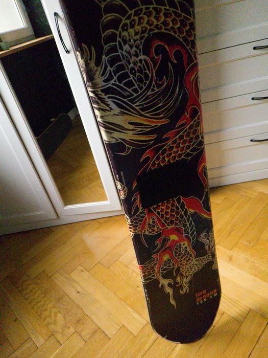 Deska snowboard fire dragon 135cm anti slip