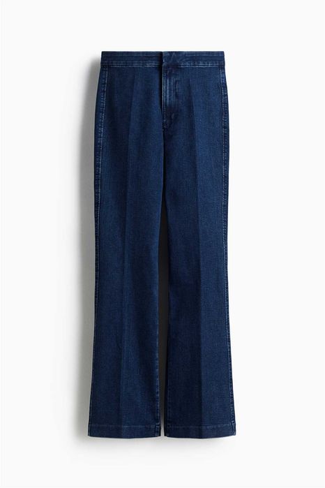 spodnie dżinsowe 34 nowa kolekcja niebieskie Flared High Jeans PROMOCJA
