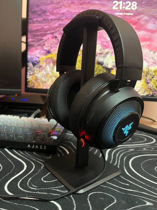 Ігрові навушники Razer Kraken Ultimate (RGB, THX Spatial Audio)