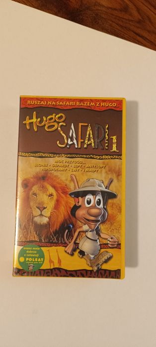 Kaseta VHS Hugo i safari 1