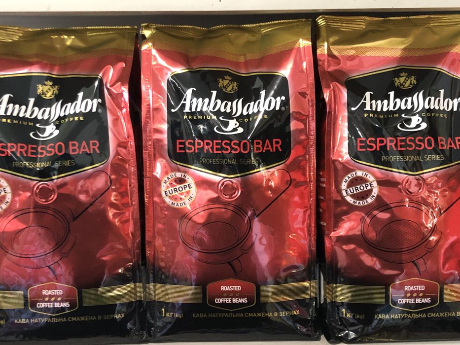 Кава Ambassador Espresso Bar 1кг в зернах