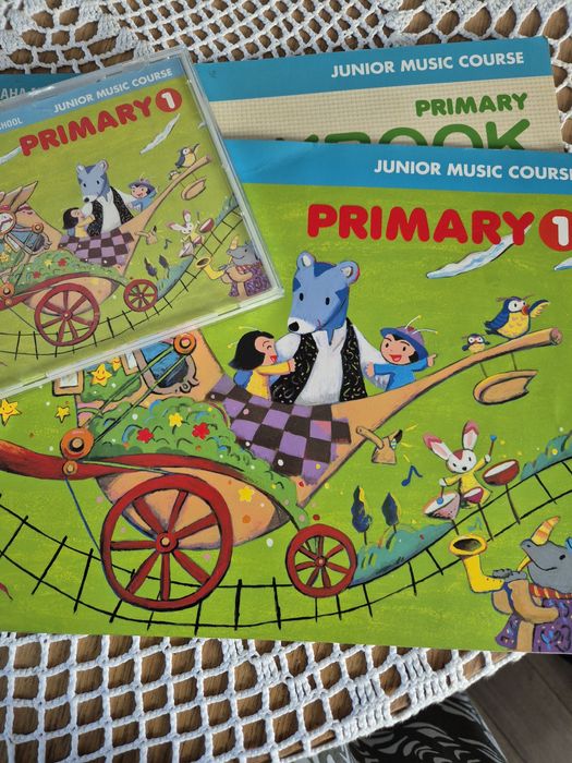 Yamaha  junior music course primary 1 - książka, ćwiczenia i cd