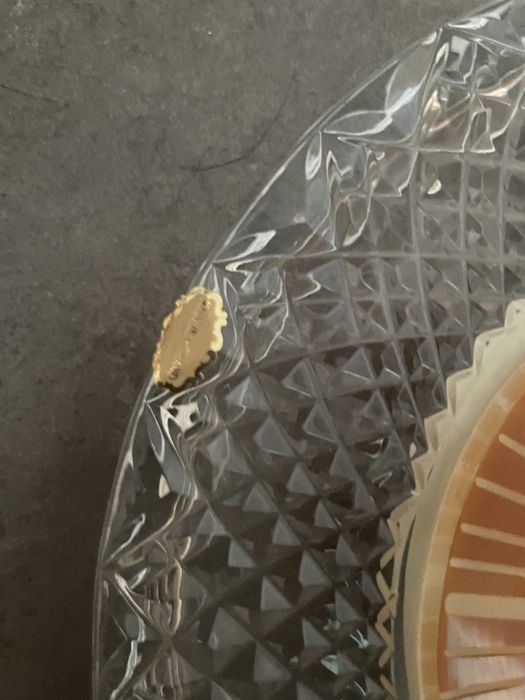 Zegar kryształowy julia, unikat rarytas