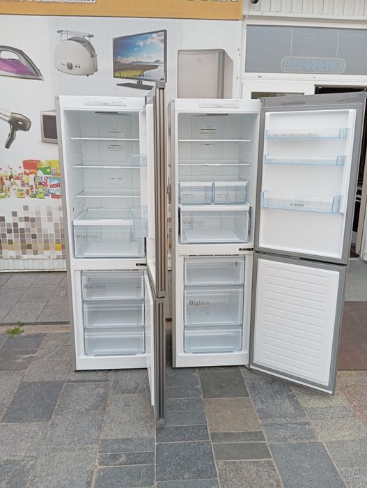 Холодильник Bosch KGN34VL35 185см нержавейка из Германии Гарантия