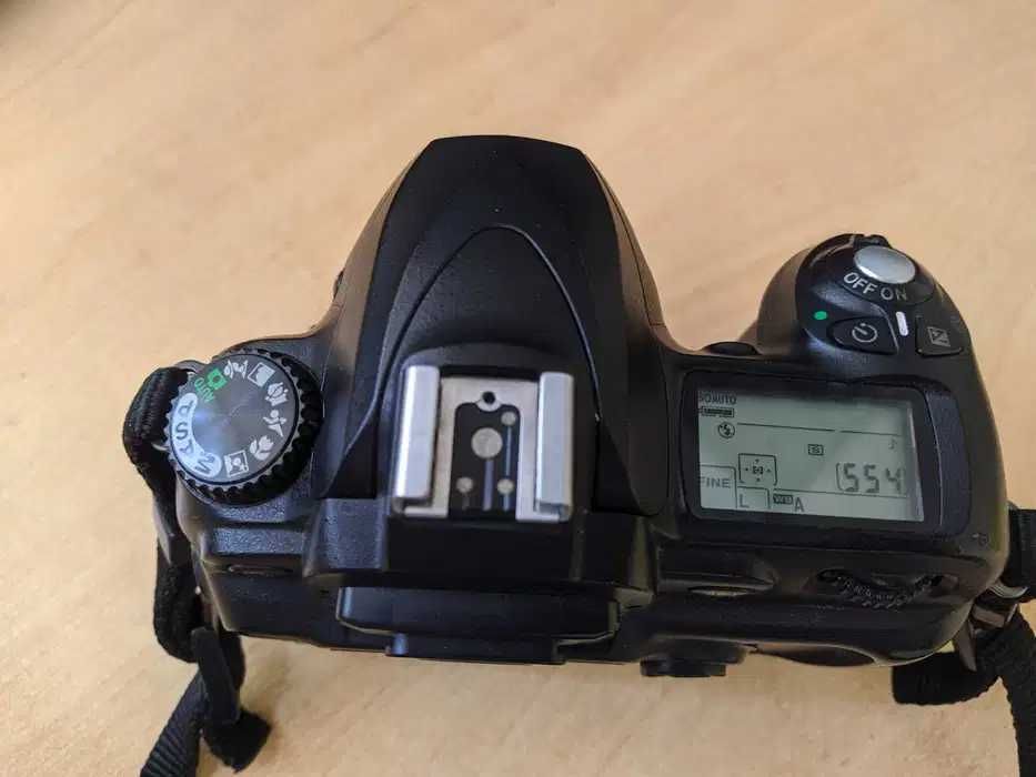 Дзеркальний фотоапарат Nikon D50 на запчастини або під ремонт