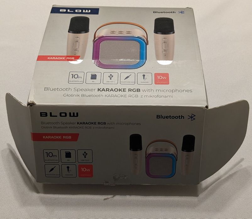 Głośnik Blow karaoke