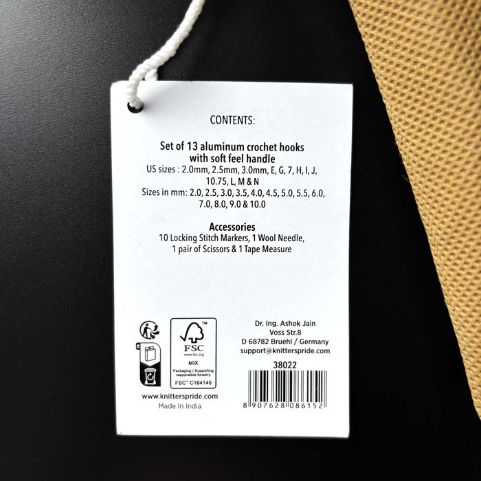 Zestaw 13 szydełek Knitter's Pride Pearl Grande