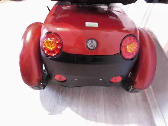 skuter inwalidzki elektryczny dla SENIORA wysokie koła JAKOŚĆ TROPHY 6