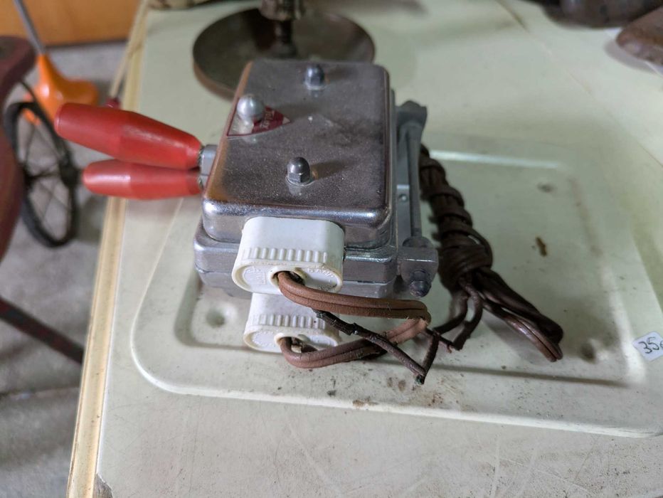 Máquina waffles antiga