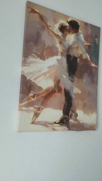 quadro emuldurado romântico