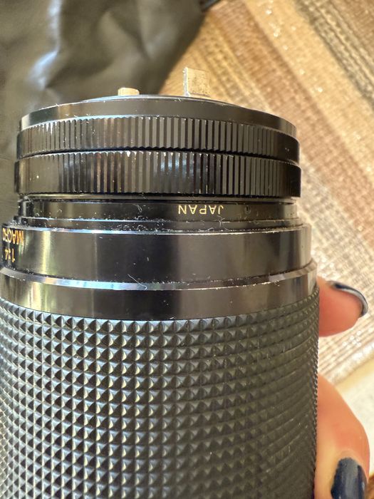 Lente de camara fotografica