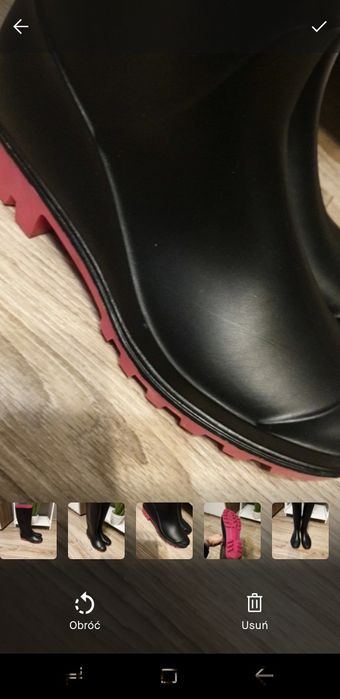 Kalosze NOWE rozmiar 36 23cm