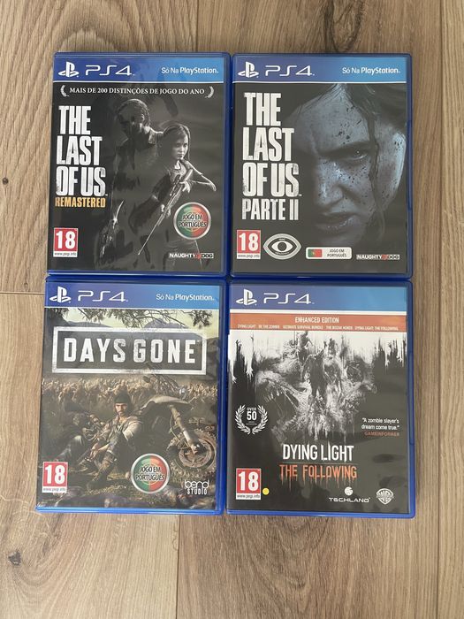 Vendo lote de jogos ps4
