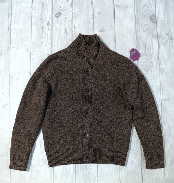 Kardigan Tommy Hilfiger wełna r. XL