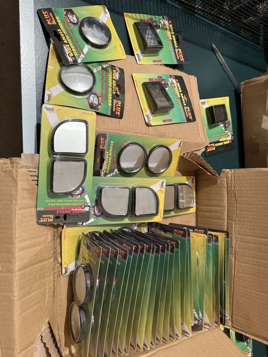 Lusterko martwego pola ok. 150 szt mix likwidacja paleta