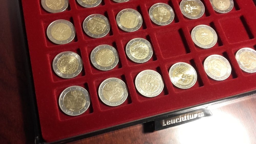 24 Tabuleiros Leuchtturm para moedas