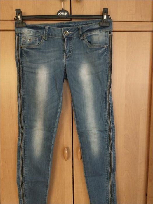 Spodnie jeansowe damskie rozmiar 36/38
