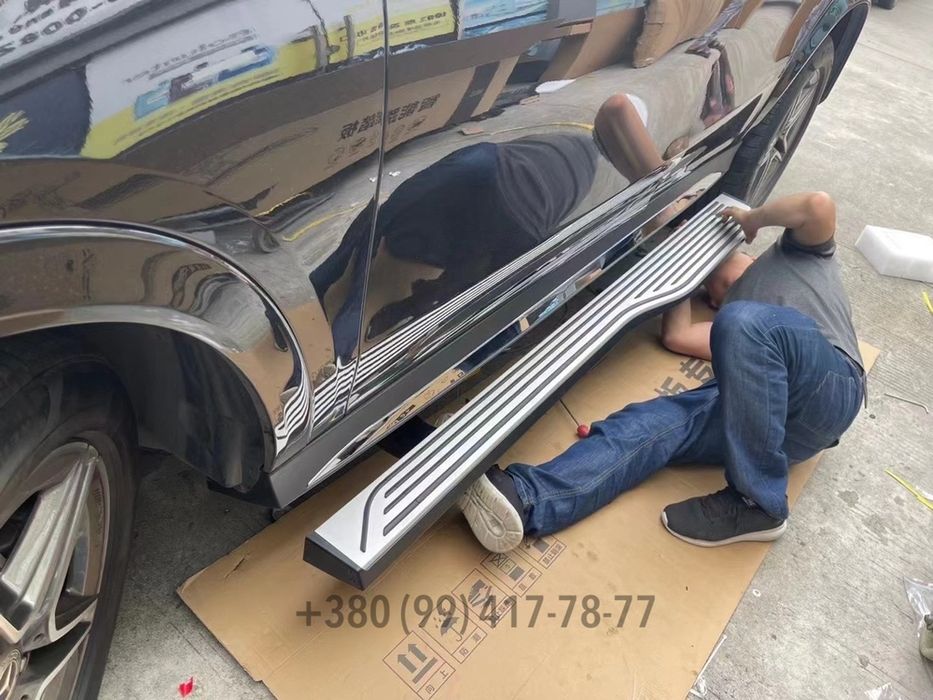 Пороги выдвижные Maybach подножки ступеньки Mercedes GLS W167 X167
