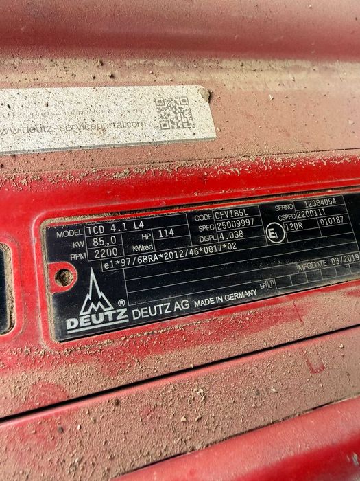 Навантачувач LINDE H50 / H60 / H70 (серія 396, 2019) на запчастини + щогла + двигун DEUTZ