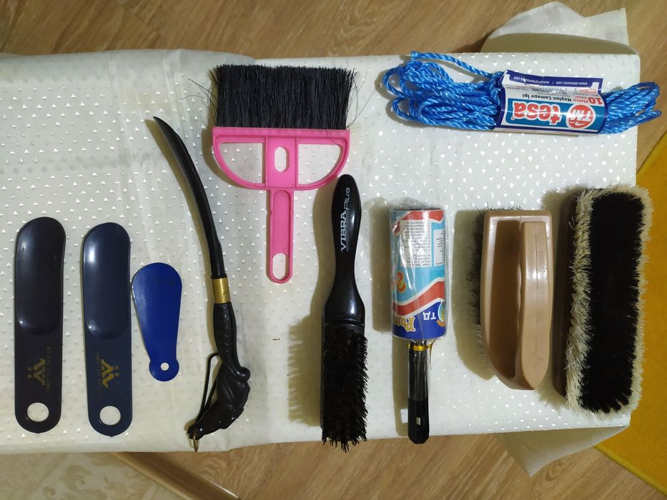 Ложка Лопатка Рожок для обуви/взуття.Щетка для одежды.Щітка.Веревка.