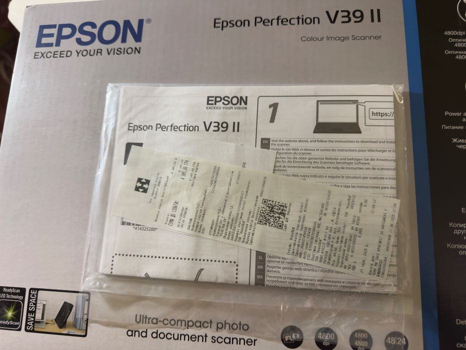 Сканер Epson Perfection V39II