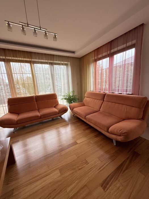 Komplet wypoczynkowy dwie sofy 2 i 3 osobowa