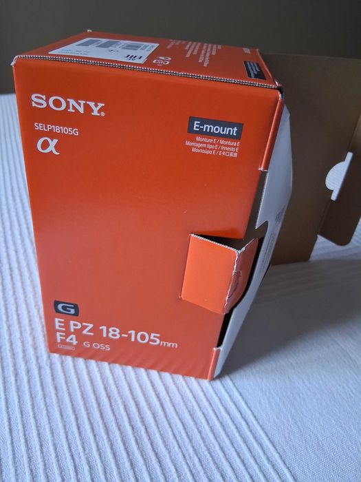 Objectiva Sony EPZ 18-105mm (Portes incluídos)