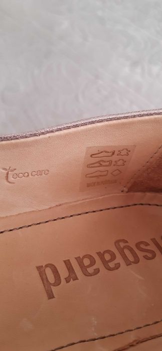 Baleriny skórzane Bisgaard