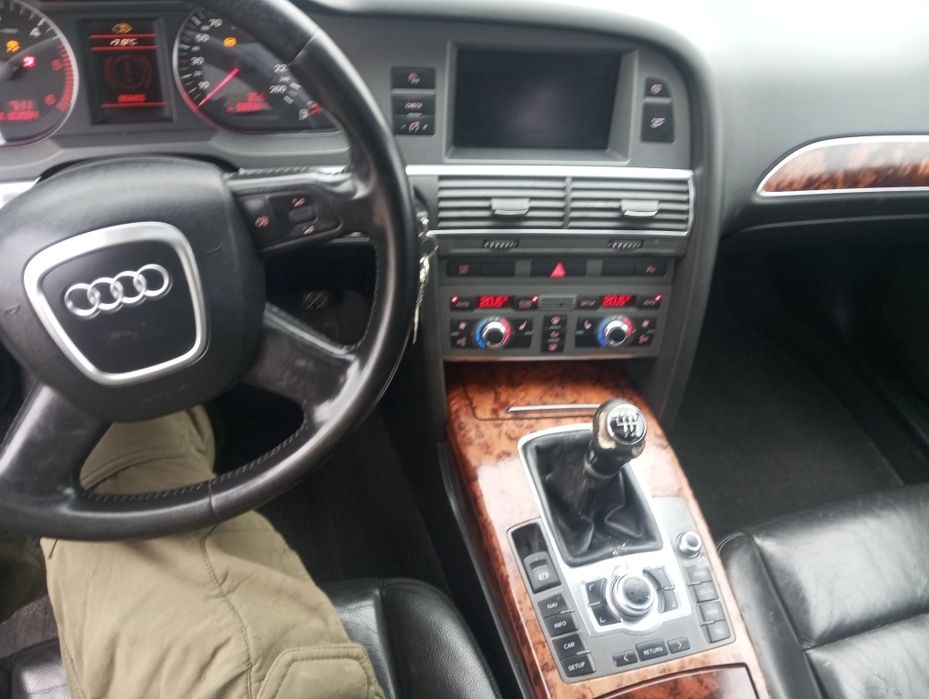 Ауди а6 с6 на механике 2.7 турбо ракета!