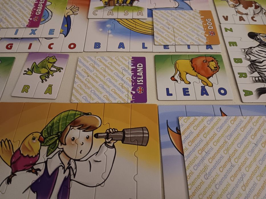 Puzzle Infantil - Primeiras Palavras Clementoni