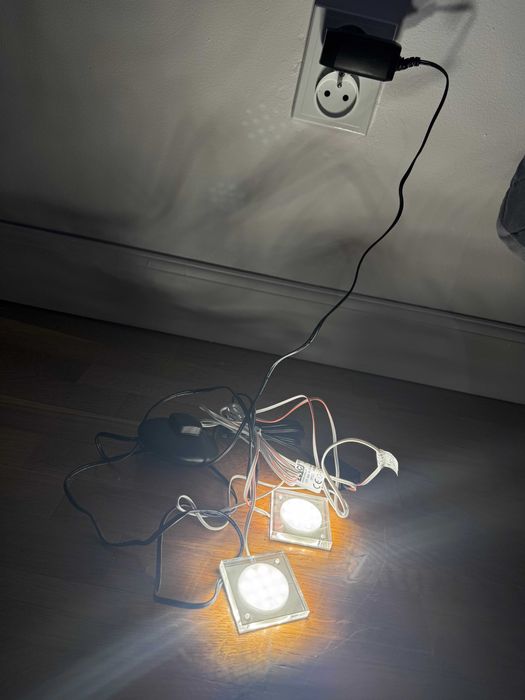 LED 2x Stik 50F/T 1.5W biały ciepły podświetlenie witryny szklanej