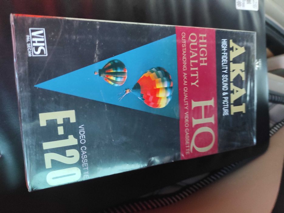 Kaseta VHS akai e-120