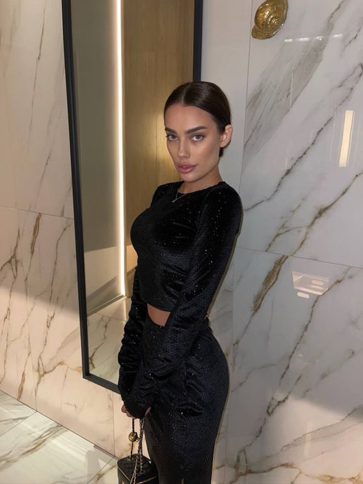 Костюм на корпоратив/ блискучий костюм/ костюм жіночий новорічний