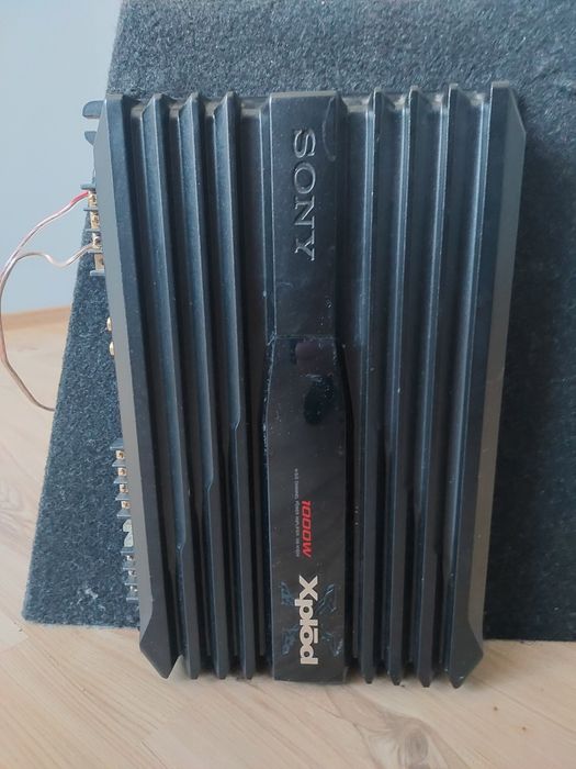 alpine sbg-1244br+wzmacniacz sony xplod xm-n1004