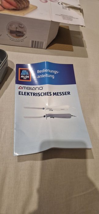 Nóż elektryczny Ambiano 120W