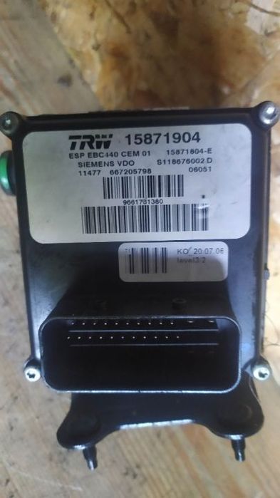 ABS CITROEN C6 9661731380 15871904