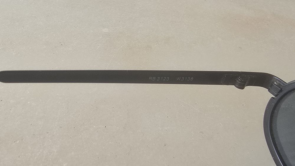 Óculos Ray-Ban Vintage Crossroad Oval (RB3123 W3138) – Raros Anos 90 / Y2K