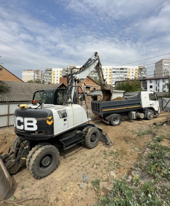 Услуги | аренда экскаватора полноповоротного JCB JS 145w/175w/210w